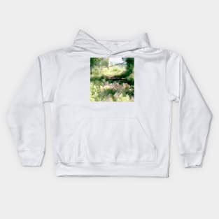 Sparkling abstract forest Kids Hoodie